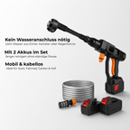 AQUVIRO Pro – Mobiler Akku-Reiniger mit 2 Akkus