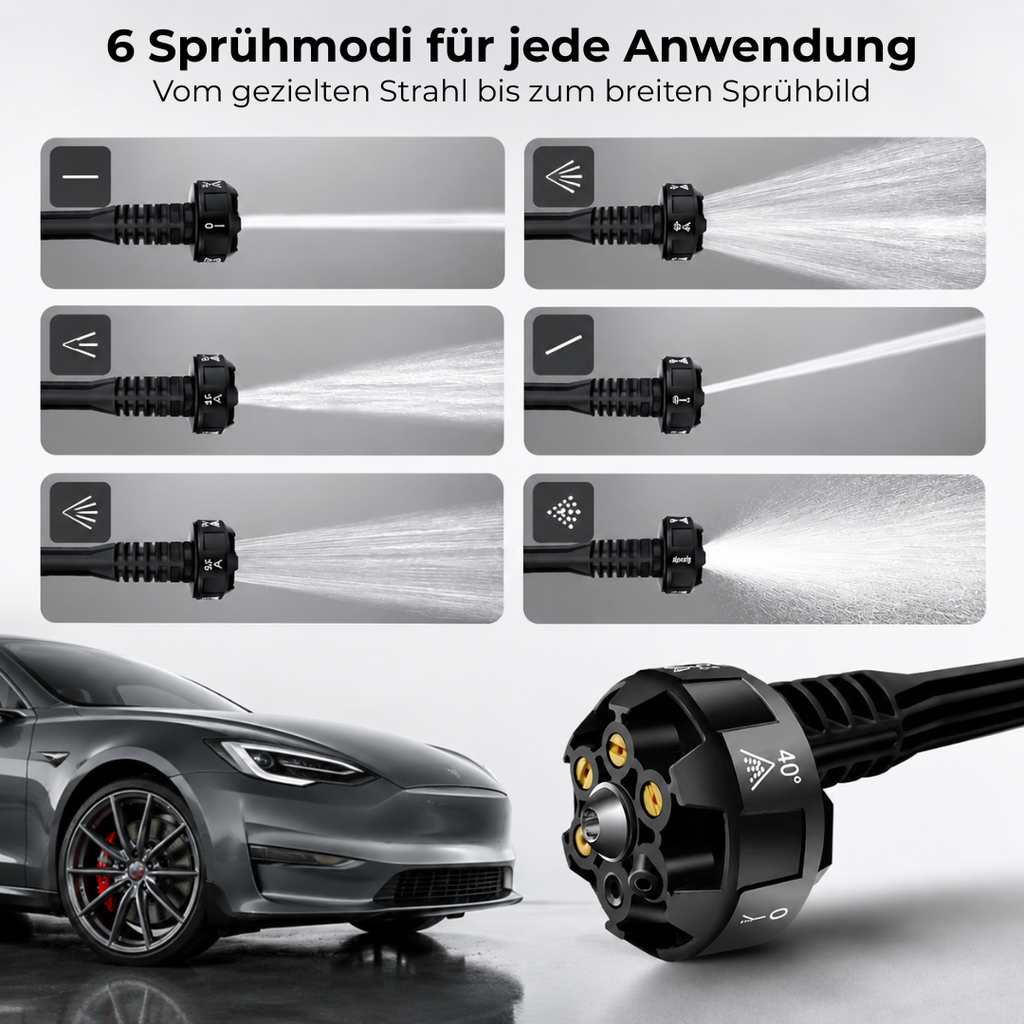 AQUVIRO Pro – Mobiler Akku-Reiniger mit 2 Akkus