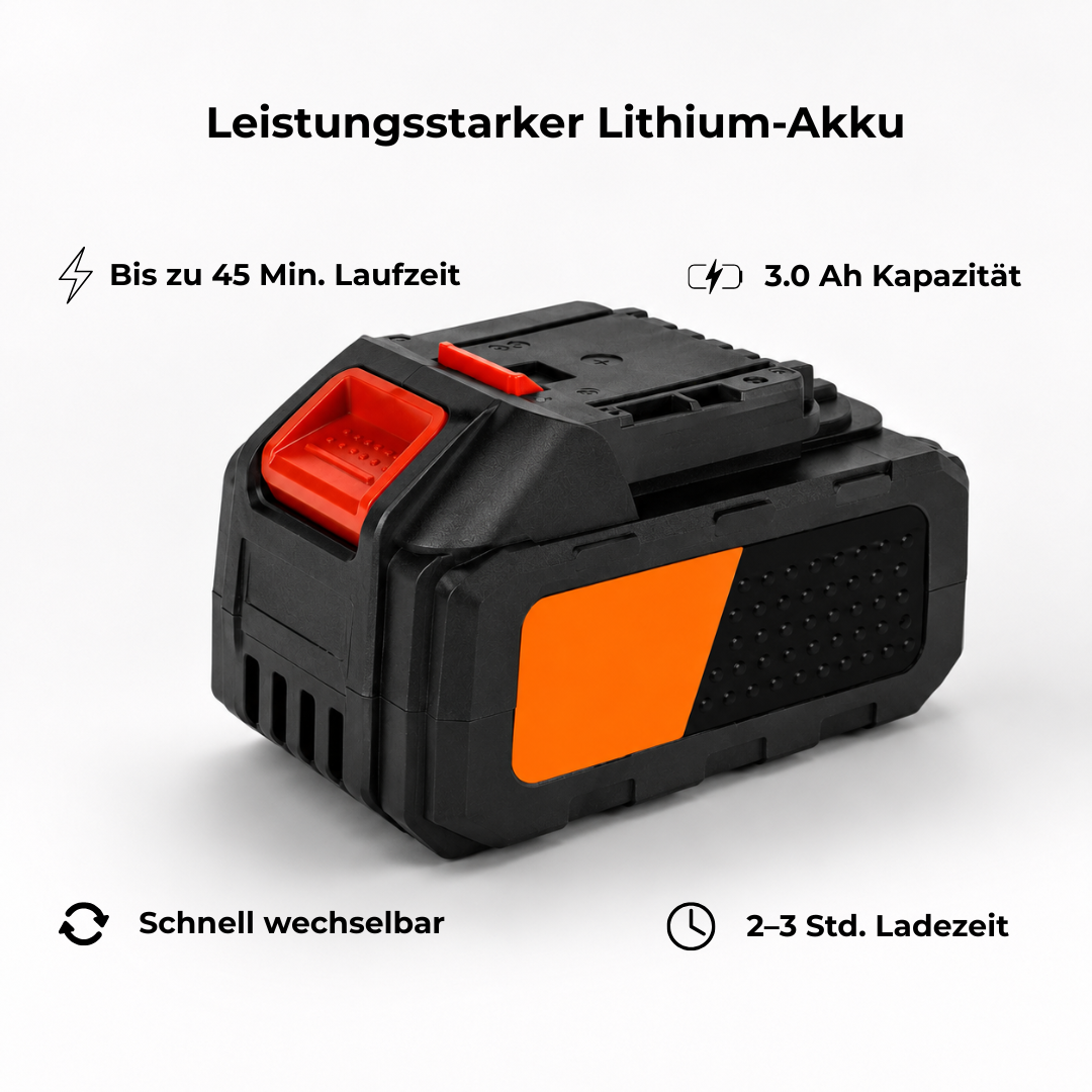 AQUVIRO Pro – Mobiler Akku-Reiniger mit 2 Akkus