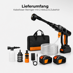 AQUVIRO Pro – Mobiler Akku-Reiniger mit 2 Akkus
